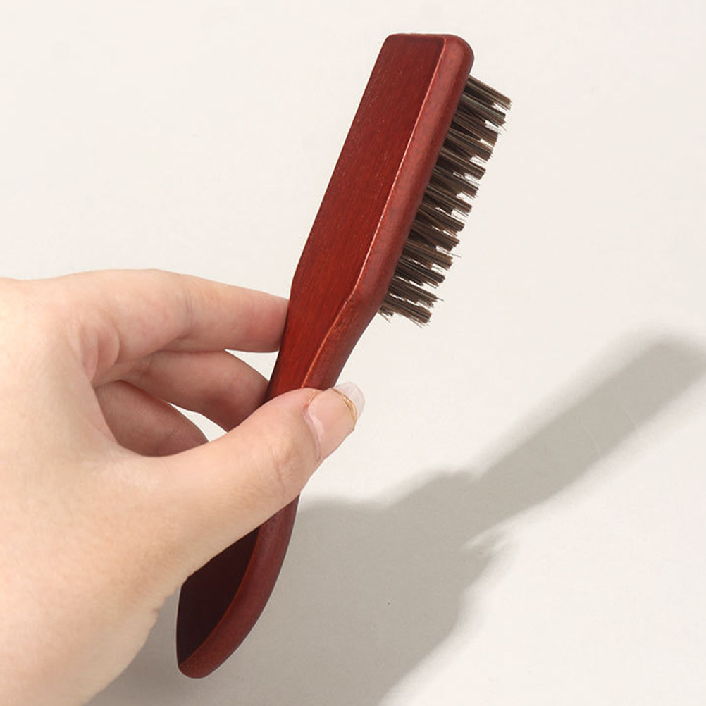 Grooming Men'S Hair - 2 Stück Bartpflegebürste Holzbürste Bartkamm Männer