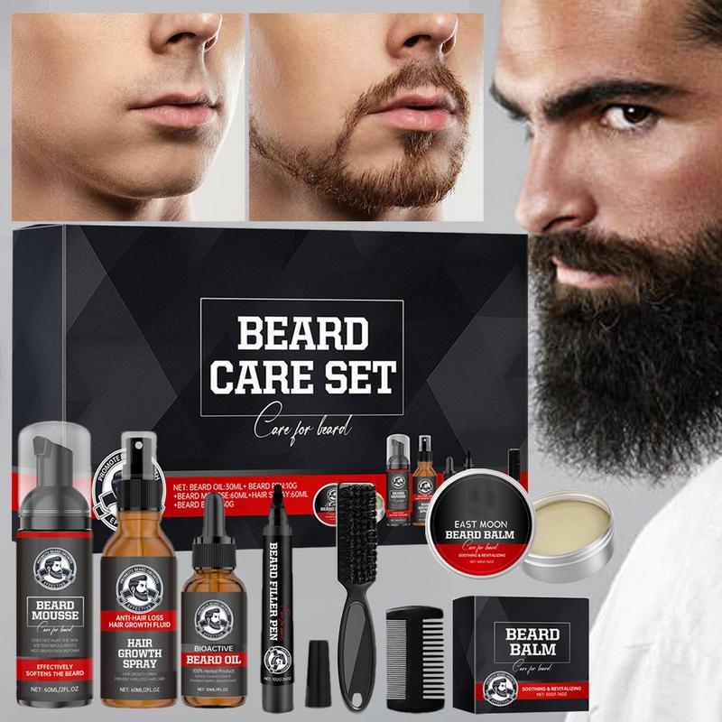 Men'S Grooming Tonic - 7 stücke Bart pflege Conditioner Männer