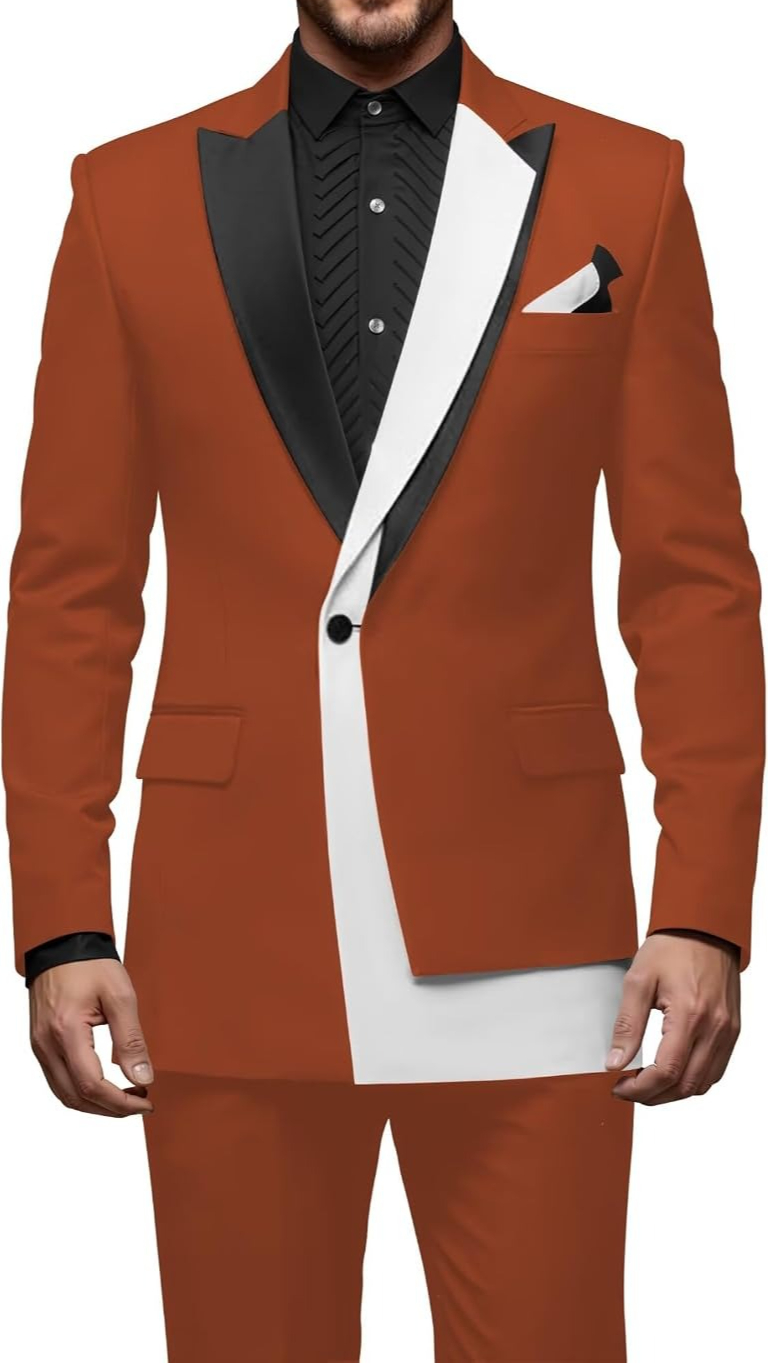 Young Men'S Grooming - Hochzeitsanzug 2-teilig Herren Slim Fit Anzug