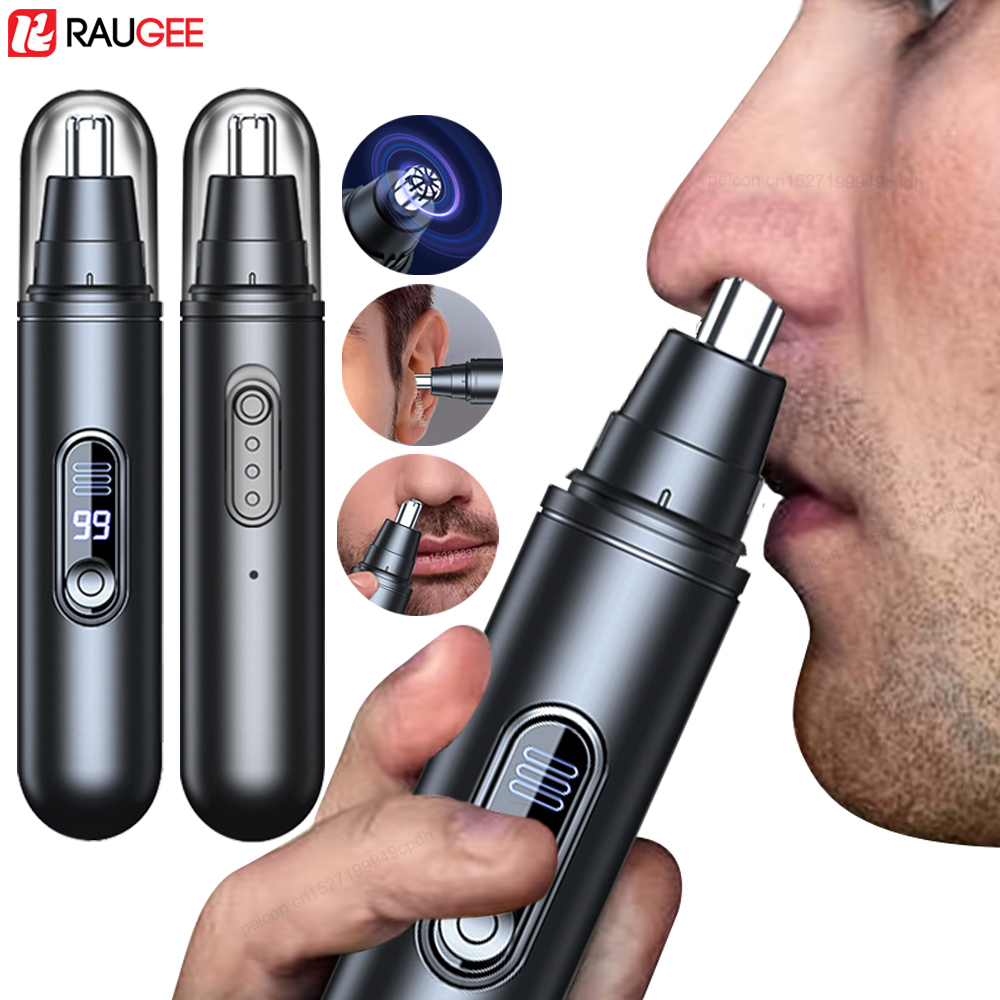 Nose Hair Trimmer - Elektrischer Nasenhaartrimmer USB-Aufladbar Nasen- und Ohrhaartrimmer
