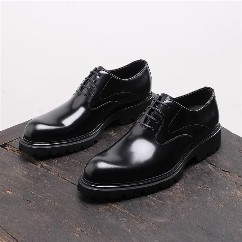 Young Men'S Grooming - Britischer Stil Trendige Formelle Business-Schuhe für