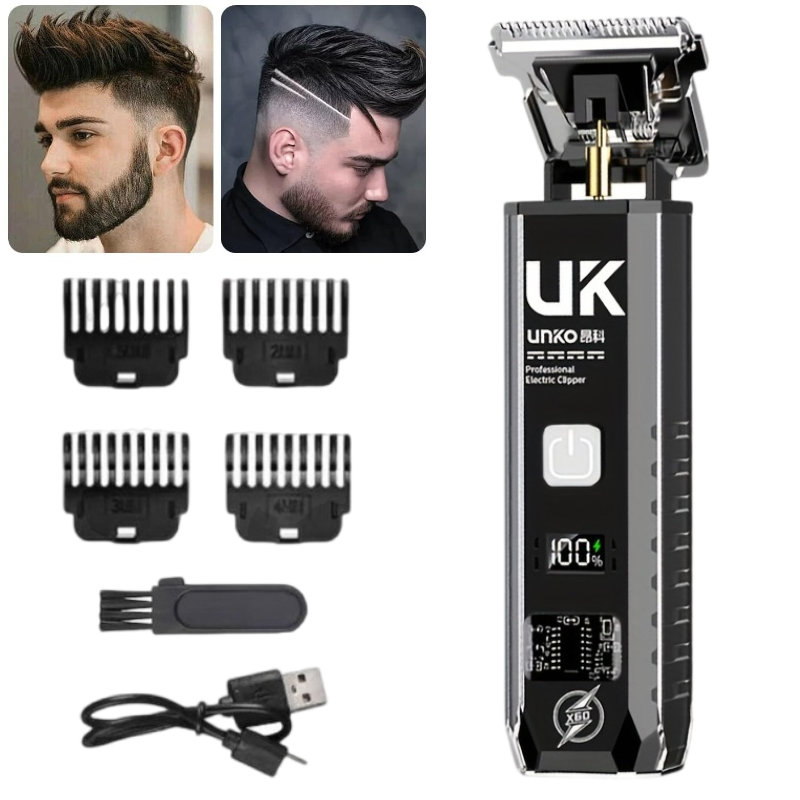 Men'S Grooming Set - T9 Elektrischer Bartschneider Kabelloser Haarschneider für