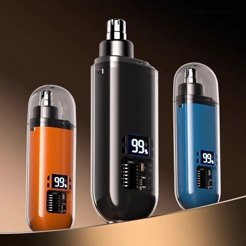 Nose Hair Trimmer - Elektrischer Nasenhaartrimmer Typ-C Wiederaufladbar Wasserdicht Ohr