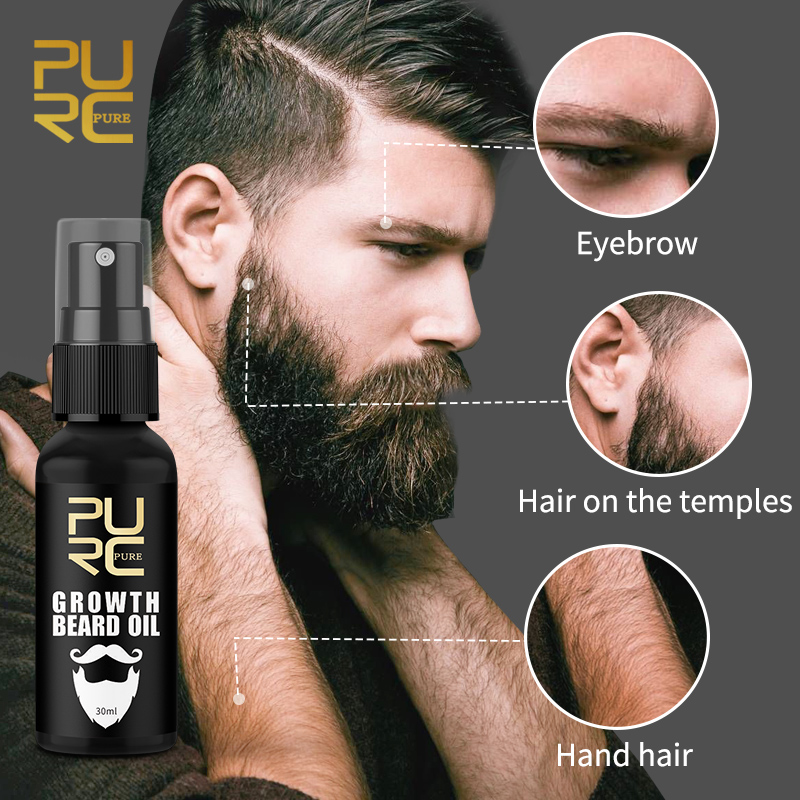 PURC Bartwachstumsöl für Männe – Men'S Grooming Tonic Bewertung und Preis