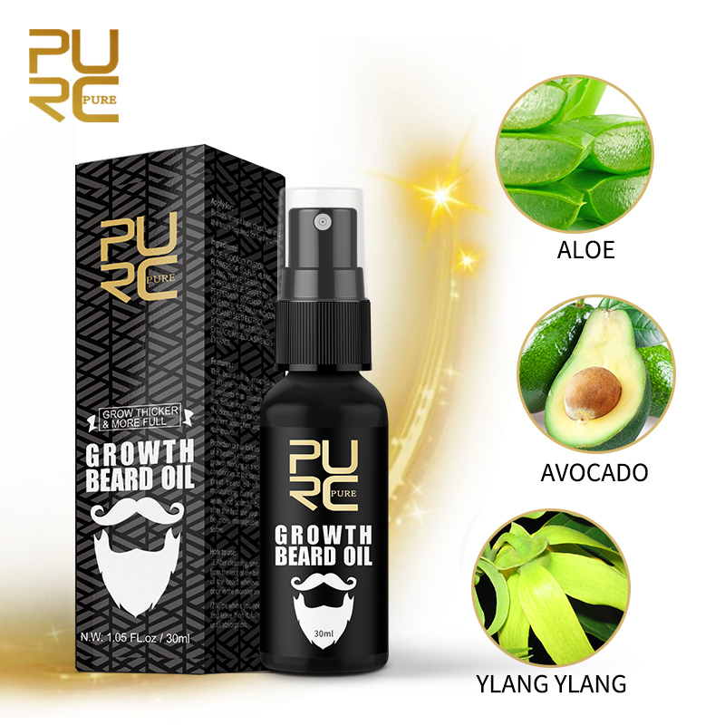 PURC Bartwachstumsöl für Männe – Men'S Grooming Tonic Bewertung und Preis