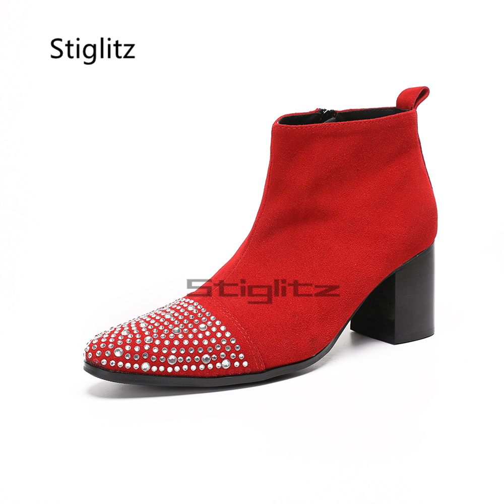 Strassbesetzte Chelsea-Stiefel – Men Grooming Usa Bewertung und Preis