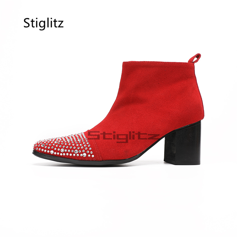Strassbesetzte Chelsea-Stiefel – Men Grooming Usa Bewertung und Preis