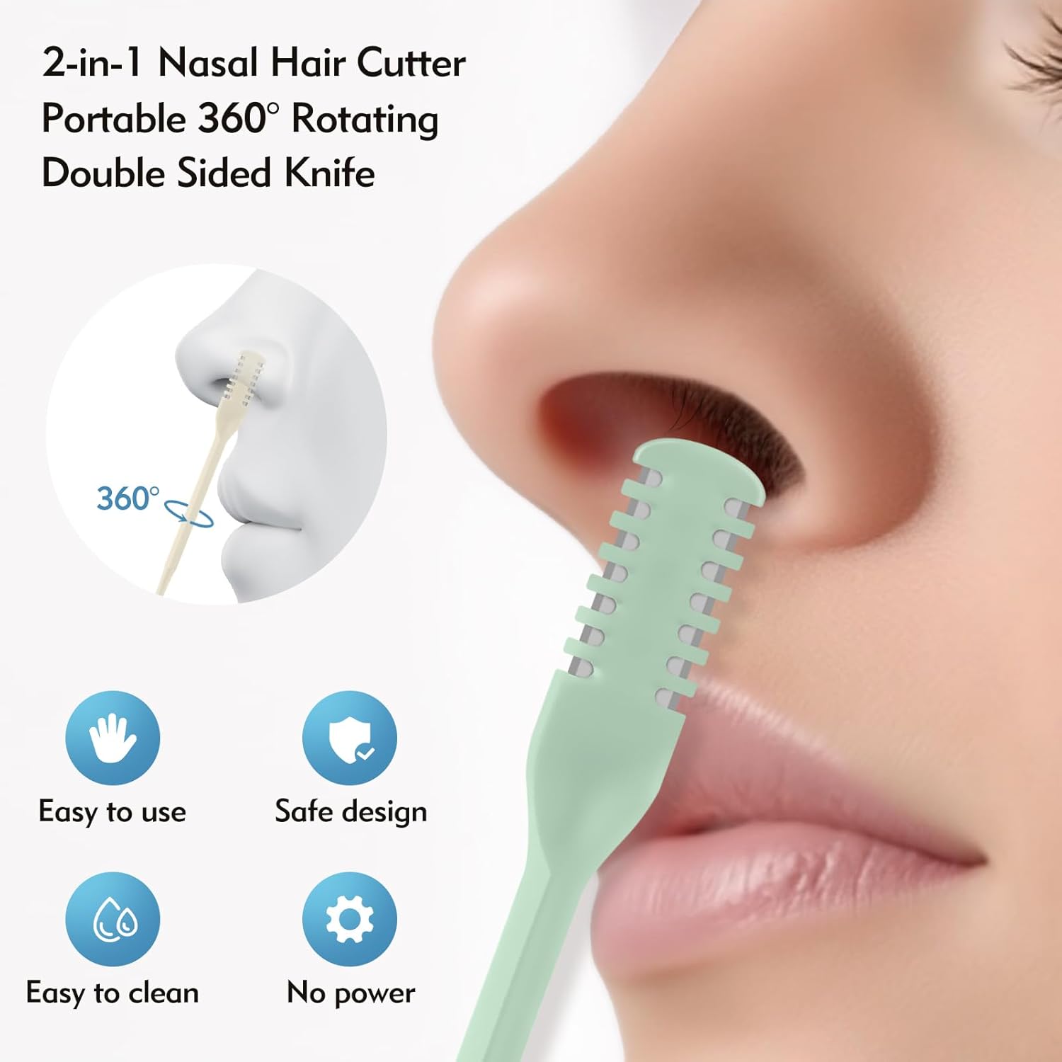 5/20/50 Stück 2-in-1 Nasenhaar – Nose Hair Trimmer Bewertung und Preis