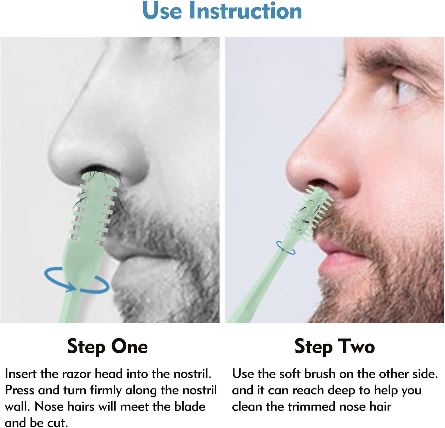 5/20/50 Stück 2-in-1 Nasenhaar – Nose Hair Trimmer Bewertung und Preis