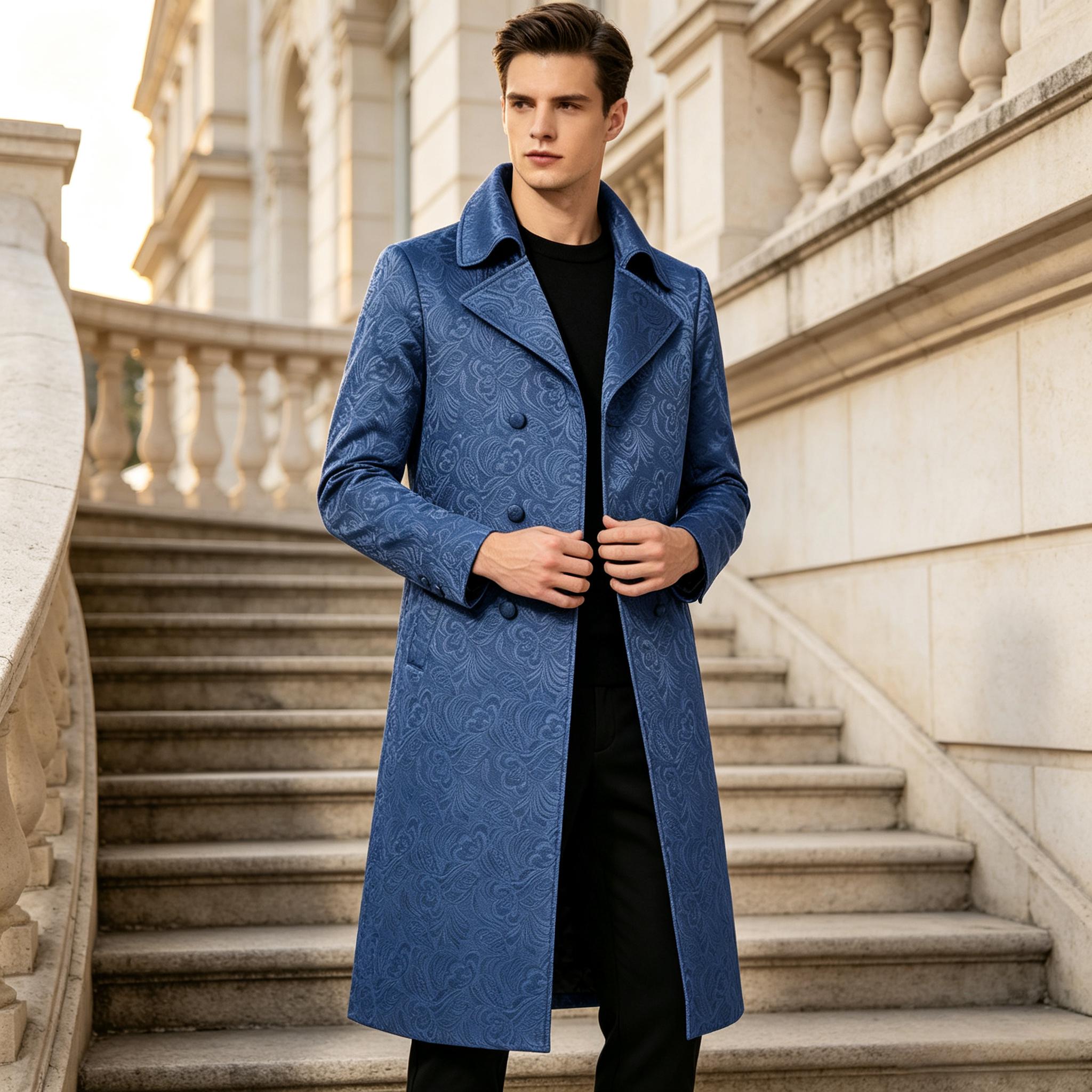 Luxuriöser Jacquard-Trenchcoat – Men'S Grooming Club Bewertung und Preis