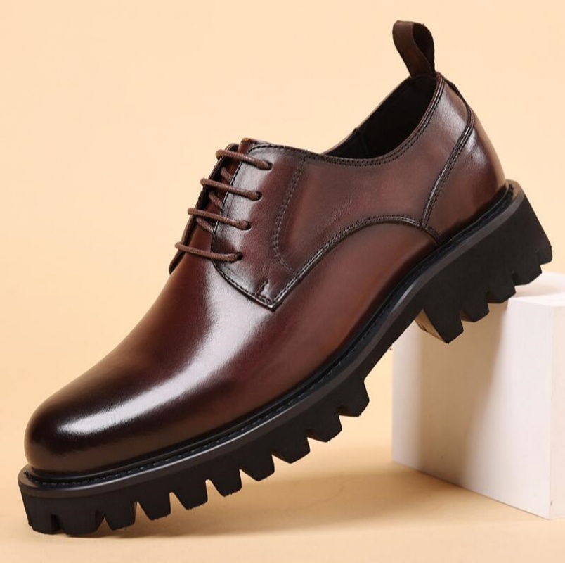 Britischer Stil Echtleder Oxfo – Young Men'S Grooming Bewertung und Preis